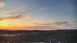 Horní část sjezdovky skiareálu Hlubočky