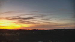 Horní část sjezdovky skiareálu Hlubočky