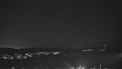 Horní část sjezdovky skiareálu Hlubočky