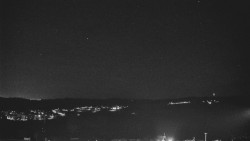 Horní část sjezdovky skiareálu Hlubočky