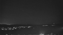 Horní část sjezdovky skiareálu Hlubočky