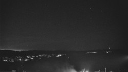 Horní část sjezdovky skiareálu Hlubočky