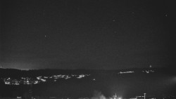 Horní část sjezdovky skiareálu Hlubočky