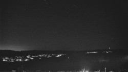 Horní část sjezdovky skiareálu Hlubočky