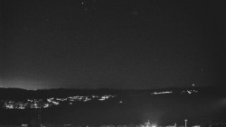 Horní část sjezdovky skiareálu Hlubočky