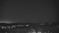 Horní část sjezdovky skiareálu Hlubočky