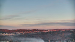 Horní část sjezdovky skiareálu Hlubočky