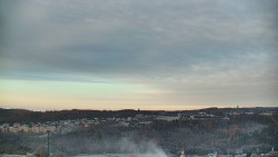 Horní část sjezdovky skiareálu Hlubočky