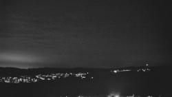 Horní část sjezdovky skiareálu Hlubočky