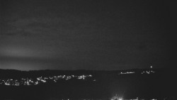 Horní část sjezdovky skiareálu Hlubočky