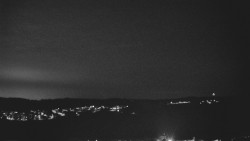 Horní část sjezdovky skiareálu Hlubočky