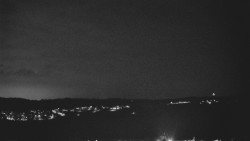 Horní část sjezdovky skiareálu Hlubočky