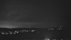 Horní část sjezdovky skiareálu Hlubočky