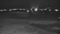 Horní část sjezdovky skiareálu Hlubočky