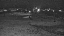 Horní část sjezdovky skiareálu Hlubočky