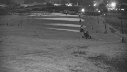 Horní část sjezdovky skiareálu Hlubočky