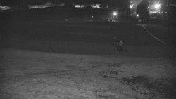 Horní část sjezdovky skiareálu Hlubočky