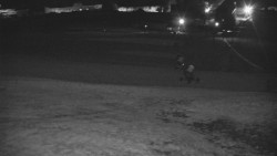 Horní část sjezdovky skiareálu Hlubočky