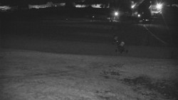 Horní část sjezdovky skiareálu Hlubočky