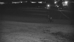 Horní část sjezdovky skiareálu Hlubočky