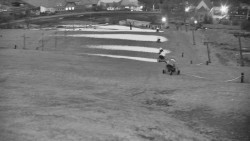 Horní část sjezdovky skiareálu Hlubočky