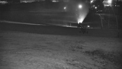 Horní část sjezdovky skiareálu Hlubočky