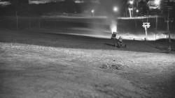 Horní část sjezdovky skiareálu Hlubočky