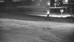 Horní část sjezdovky skiareálu Hlubočky