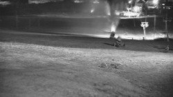 Horní část sjezdovky skiareálu Hlubočky