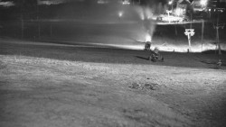 Horní část sjezdovky skiareálu Hlubočky