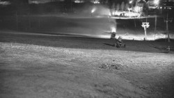 Horní část sjezdovky skiareálu Hlubočky