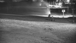 Horní část sjezdovky skiareálu Hlubočky