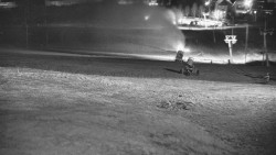 Horní část sjezdovky skiareálu Hlubočky