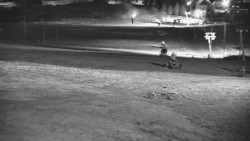 Horní část sjezdovky skiareálu Hlubočky