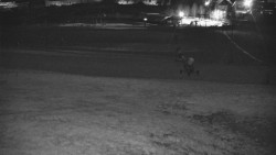 Horní část sjezdovky skiareálu Hlubočky