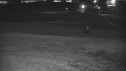 Horní část sjezdovky skiareálu Hlubočky