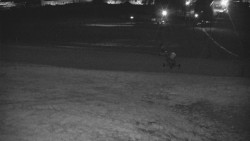 Horní část sjezdovky skiareálu Hlubočky