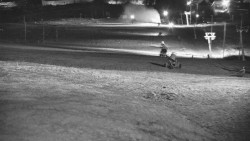 Horní část sjezdovky skiareálu Hlubočky