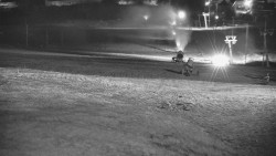 Horní část sjezdovky skiareálu Hlubočky