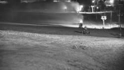 Horní část sjezdovky skiareálu Hlubočky