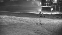 Horní část sjezdovky skiareálu Hlubočky