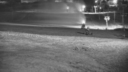 Horní část sjezdovky skiareálu Hlubočky