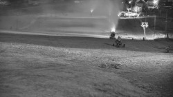 Horní část sjezdovky skiareálu Hlubočky