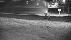 Horní část sjezdovky skiareálu Hlubočky