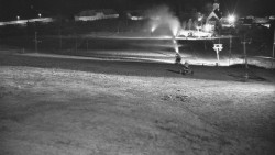 Horní část sjezdovky skiareálu Hlubočky