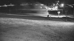 Horní část sjezdovky skiareálu Hlubočky