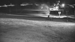 Horní část sjezdovky skiareálu Hlubočky