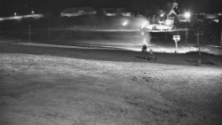 Horní část sjezdovky skiareálu Hlubočky