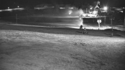 Horní část sjezdovky skiareálu Hlubočky