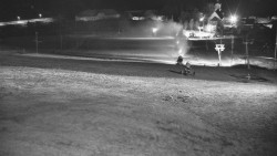 Horní část sjezdovky skiareálu Hlubočky